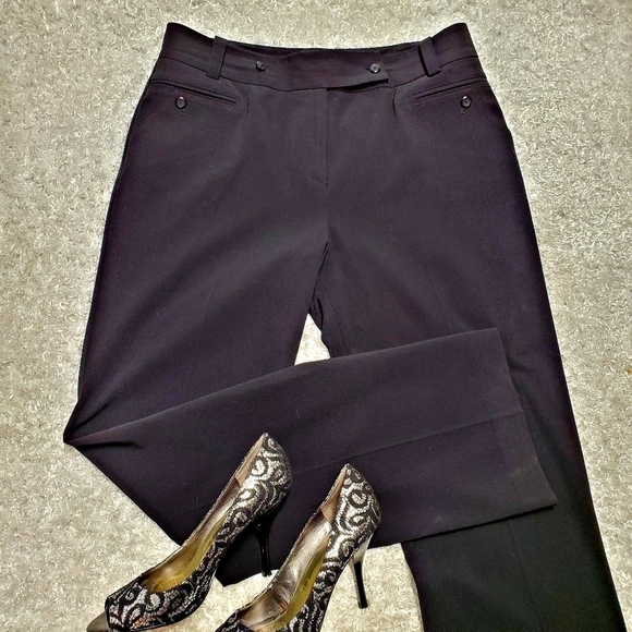 Etcetera Black Wide Leg Pants - Picture 2 of 6